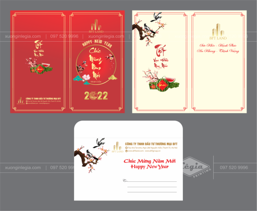 Thiệp tết mẫu đẹp
