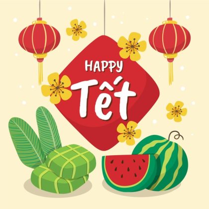 Mẫu thiệp tết Nguyên Đán siêu đẹp, độc đáo và ý nghĩa