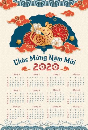 Top 30 mẫu lịch treo tường 2023 đẹp (Mới nhất)