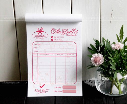 In Hóa Đơn Giá Rẻ Tại Hà Nội, Miễn Phí 100% Thiết Kế