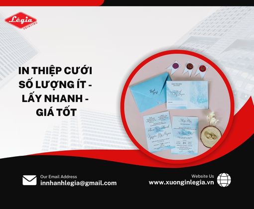 in thiệp cưới số lượng ít