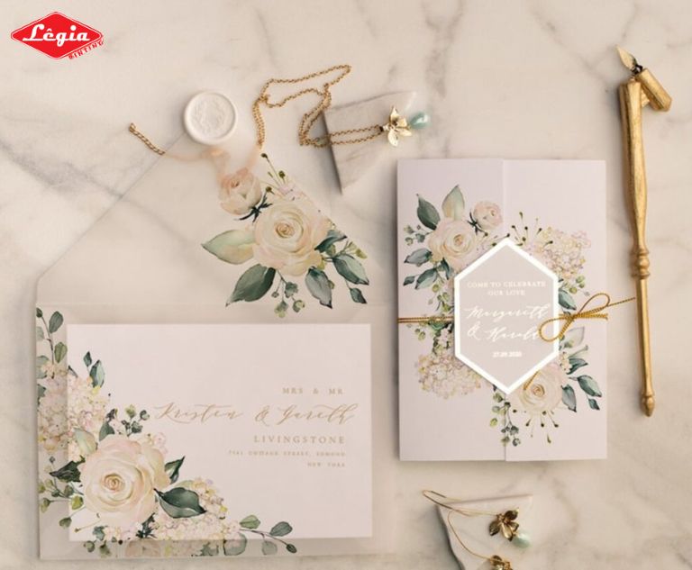 Mẫu thiệp cưới xịn sò