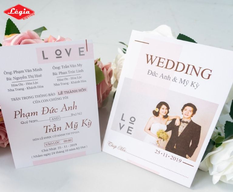 thiệp cưới in hình giá rẻ Mức giá thiệp cưới in hình giá rẻ mà bạn nên tham khảo