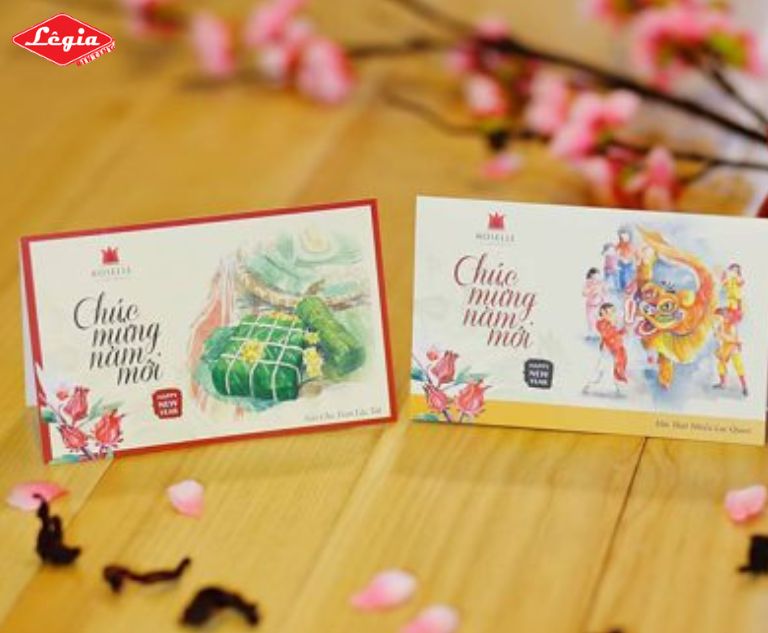 Thiệp chúc Tết cho đối tác