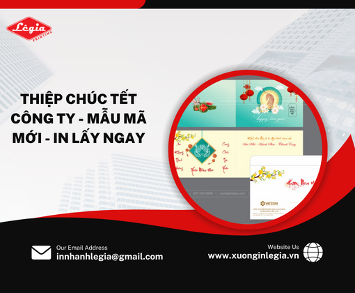 thiệp chúc tết công ty