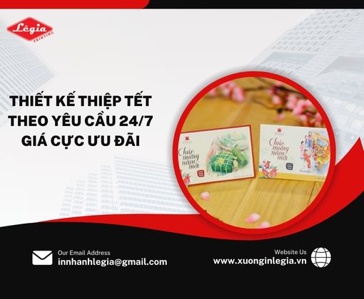 thiết kế thiệp tết
