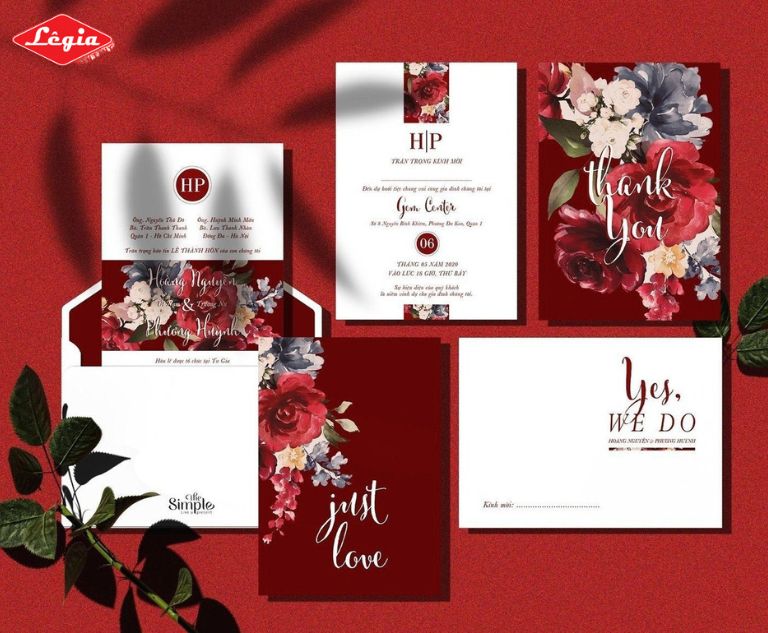 Tổng hợp mẫu thiệp cưới đẹp cho dâu, rể