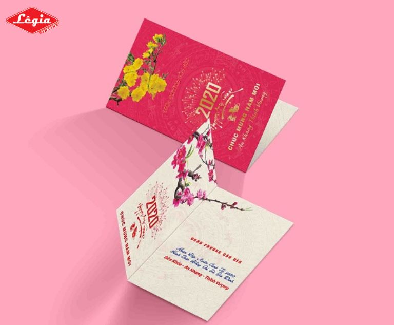 in thiệp Tết quận Hai Bà Trưng Dịch vụ in thiệp Tết tại xưởng in Lê Gia