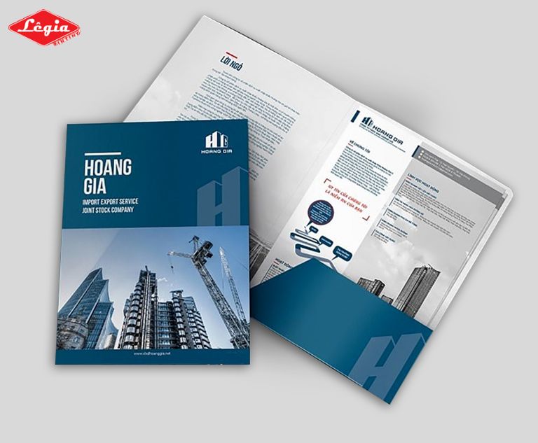 Kẹp file doanh nghiệp có thiết kế đơn giản