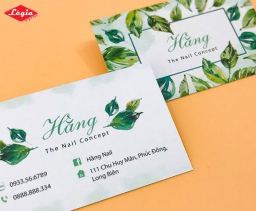 Dịch Vụ In Card Visit Nail Đẹp – Giá Rẻ – Lấy Nhanh