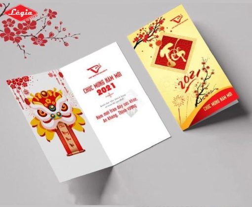 In Thiệp Tết Khách Hàng 2024 [Thiết Kế Theo Yêu Cầu, 24/7]