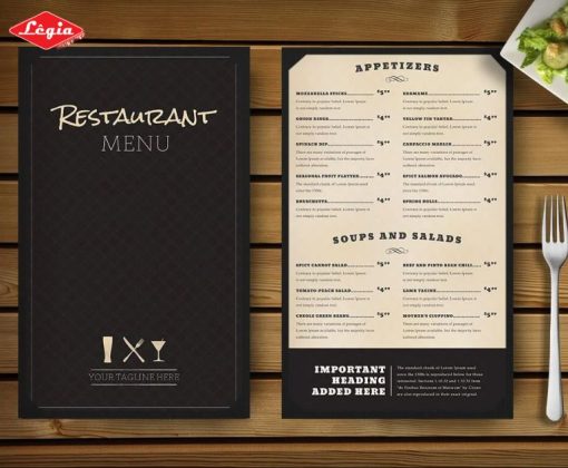 Top 5+ Mẫu Menu Nhà Hàng Ấn Tượng & Siêu Hút Khách