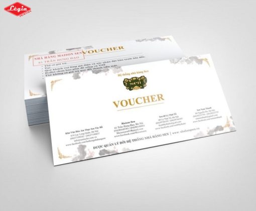 Dịch Vụ In Mẫu Voucher Cho Ngày Lễ 
