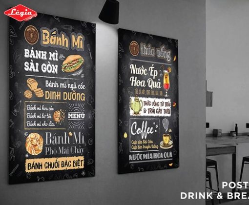 Tổng Hợp Các Mẫu In Menu Treo Tường Đẹp Nhất Hiện Nay