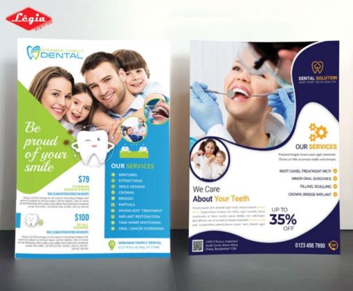 In Tờ Rơi Nha Khoa Đẹp, Chất Lượng & Giá Tốt
