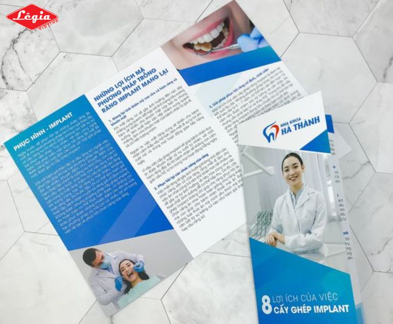 In Tờ Rơi Nha Khoa Tờ rơi cho phòng khám nha khoa với nhiều thông tin hữu ích