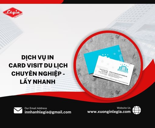 card visit du lịch