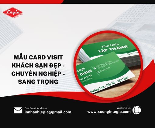 card visit khách sạn