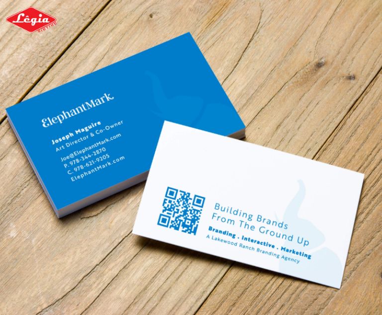 mẫu card visit kinh doanh Card visit kinh doanh với màu sắc tươi sáng, cuốn hút