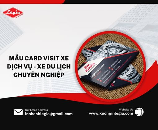 card visit xe dịch vụ