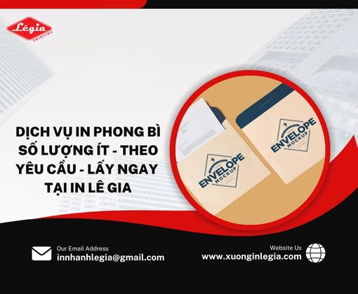 In Phong Bì Số Lượng Ít