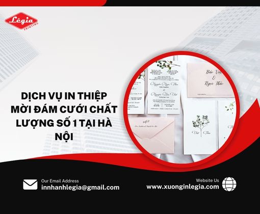 Dịch vụ in thiệp mời đám cưới chất lượng số 1 tại Hà Nội