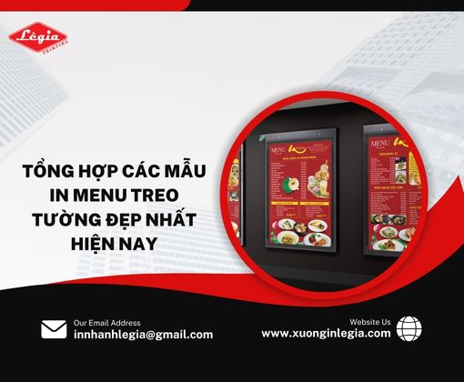 In Menu Treo Tường