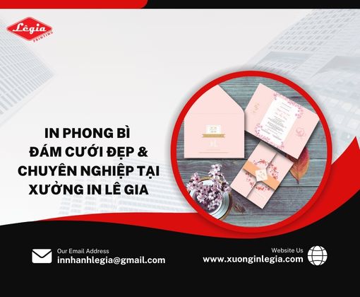 in phong bì đám cưới
