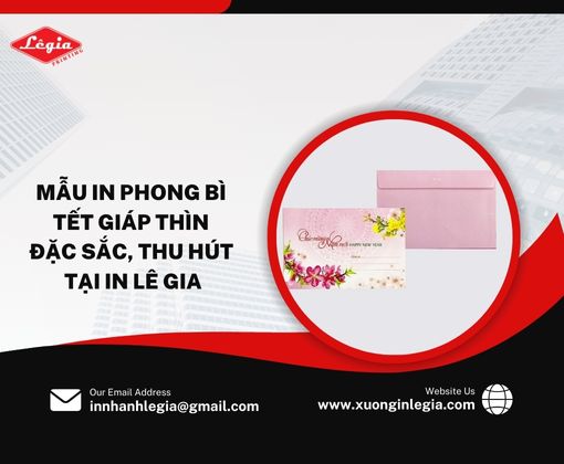 in phong bì tết Giáp Thìn