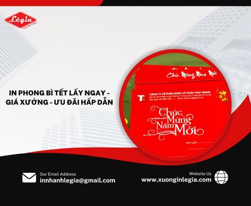 in phong bì tết lấy ngay