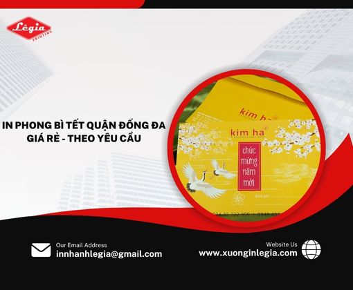 in phong bì tết quận Đống Đa