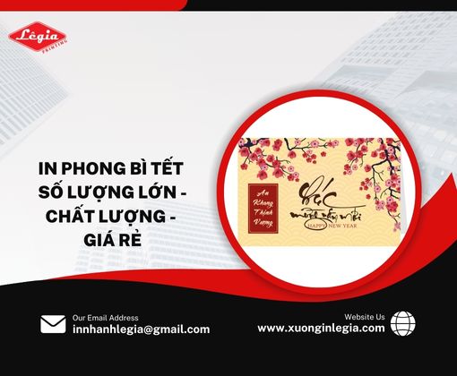 in phong bì tết số lượng lớn