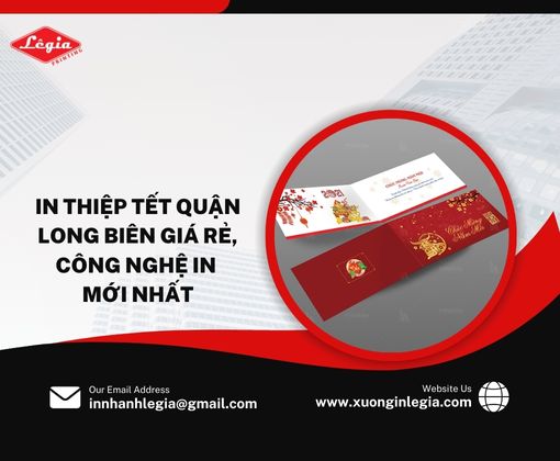 in thiệp Tết quận Long Biên
