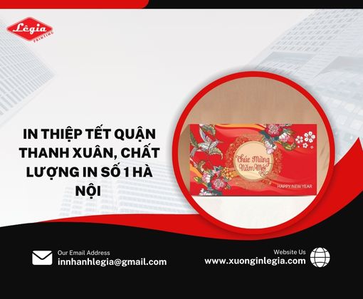 in thiệp tết quận Thanh Xuân