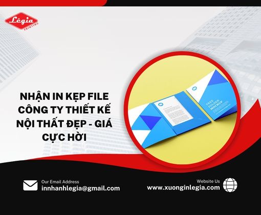 Kẹp file công ty thiết kế nội thất