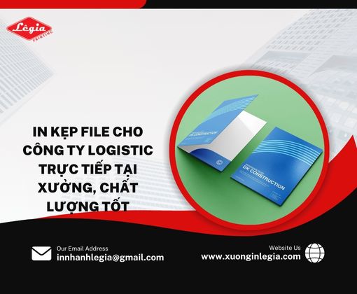 Kẹp file cho công ty logistic