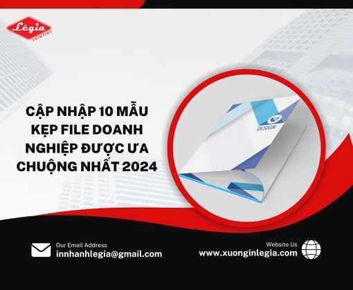 Cập Nhập 10 Mẫu Kẹp File Doanh Nghiệp Được Ưa Chuộng Nhất 2024