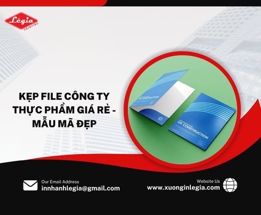 Kẹp File Công Ty Thực Phẩm Giá Rẻ – Mẫu Mã Đẹp