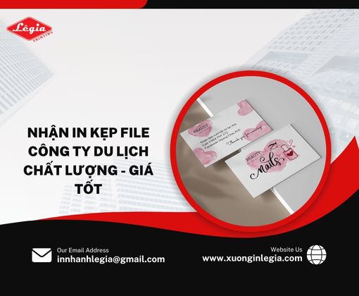 Nhận In Kẹp File Công Ty Du Lịch Chất Lượng – Giá Tốt