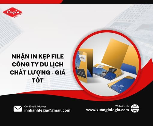 kẹp file công ty du lịch