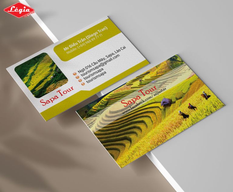 card visit du lịch Mẫu danh thiếp sáng tạo về du lịch
