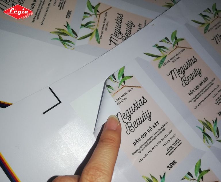 Mẫu decal sữa sản phẩm đẹp mắt