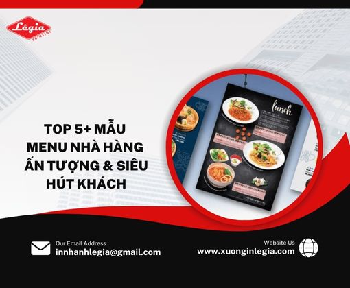 menu nhà hàng
