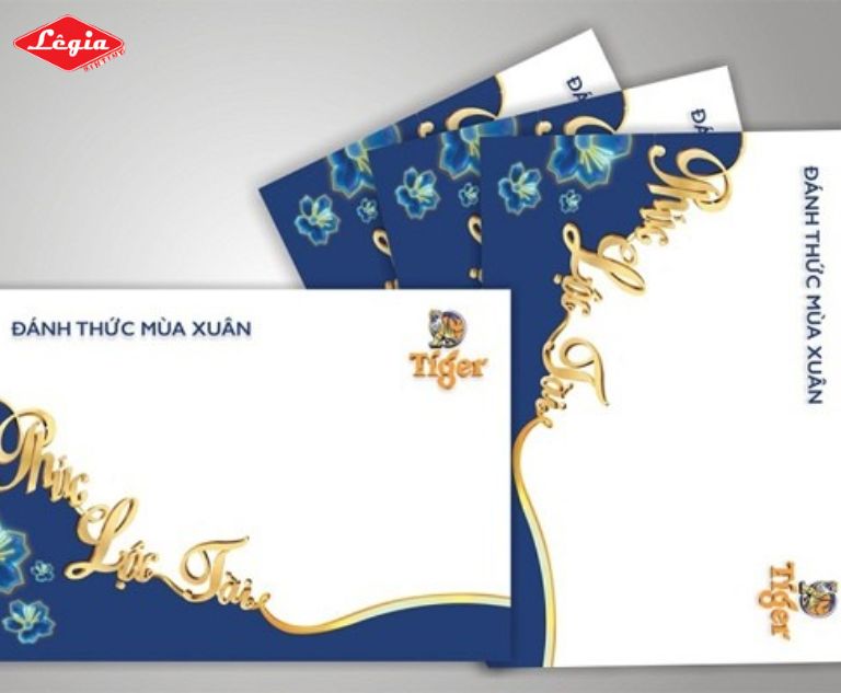 In phong bì Tết Văn Quán Phong bì Tết hiện đại