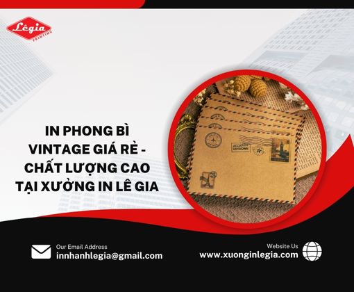 phong bì Vintage