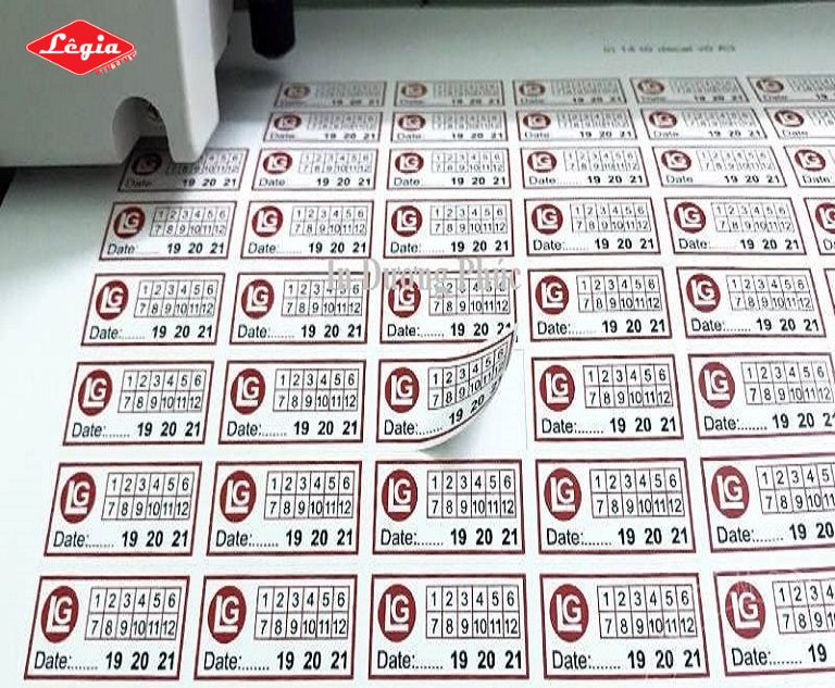 Quy cách in tem bảo hành