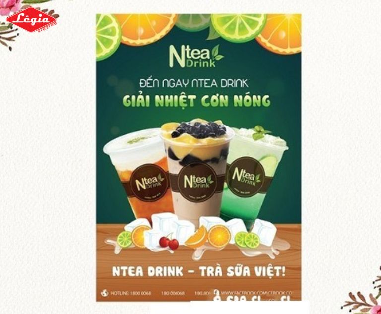 Tầm quan trọng của tờ rơi trà sữa