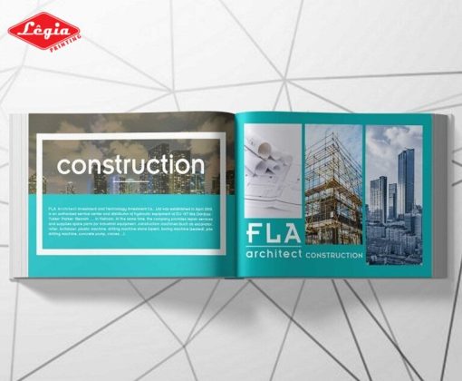 In Ấn & Thiết Kế Catalogue Công Ty Xây Dựng Chuyên Nghiệp