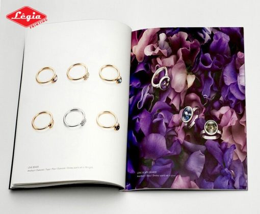 Mẫu Catalogue Trang Sức Sang Trọng – Tinh Tế Tại Xưởng In Lê Gia