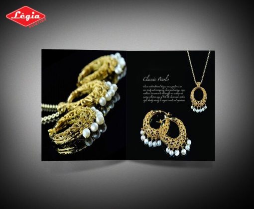 Mẫu Catalogue Trang Sức Sang Trọng – Tinh Tế Tại Xưởng In Lê Gia